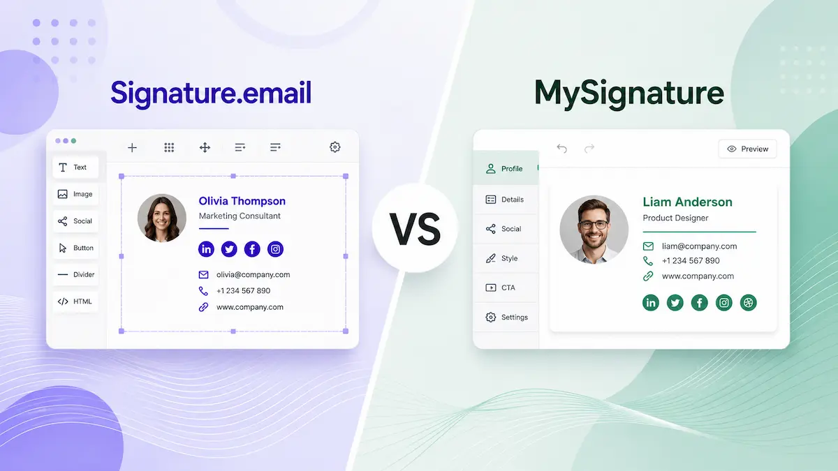 Signature.email vs MySignature: The Reality of the Editor