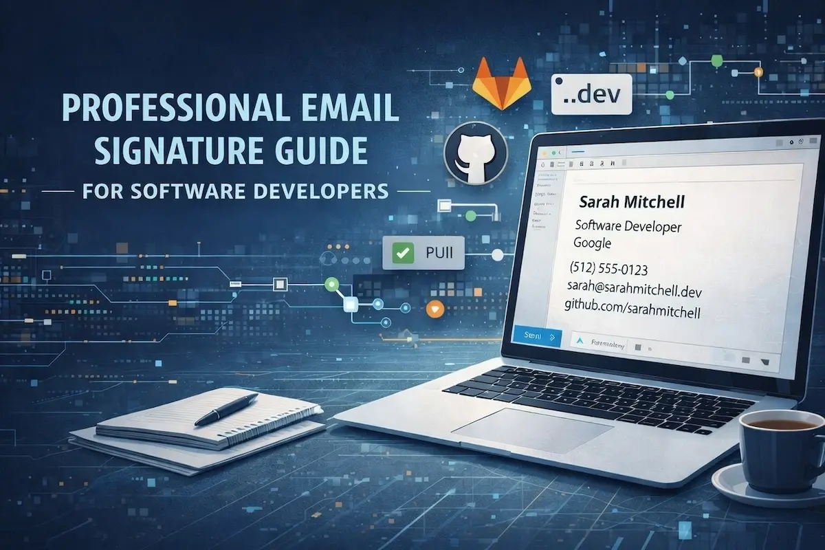 Software Developer Email Signature: Examples & Templates